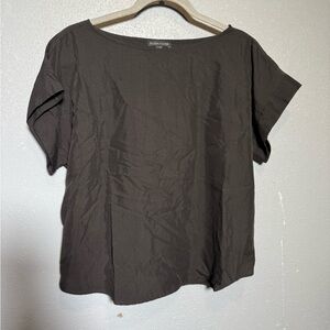 Eileen Fisher Black‎ Blouse- XS